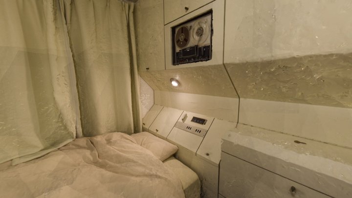 Nakagin Capsule Tower Room#1 3D Model