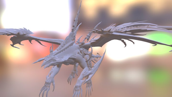 Red Dragon 50% - Copy 3D Model