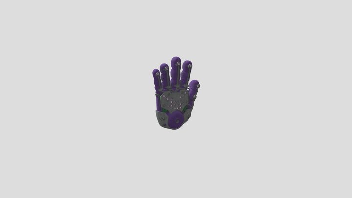Poppy Playtime 3 Purple hand 3D Model