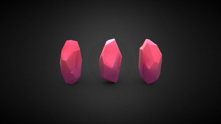 Crystal 3D Model