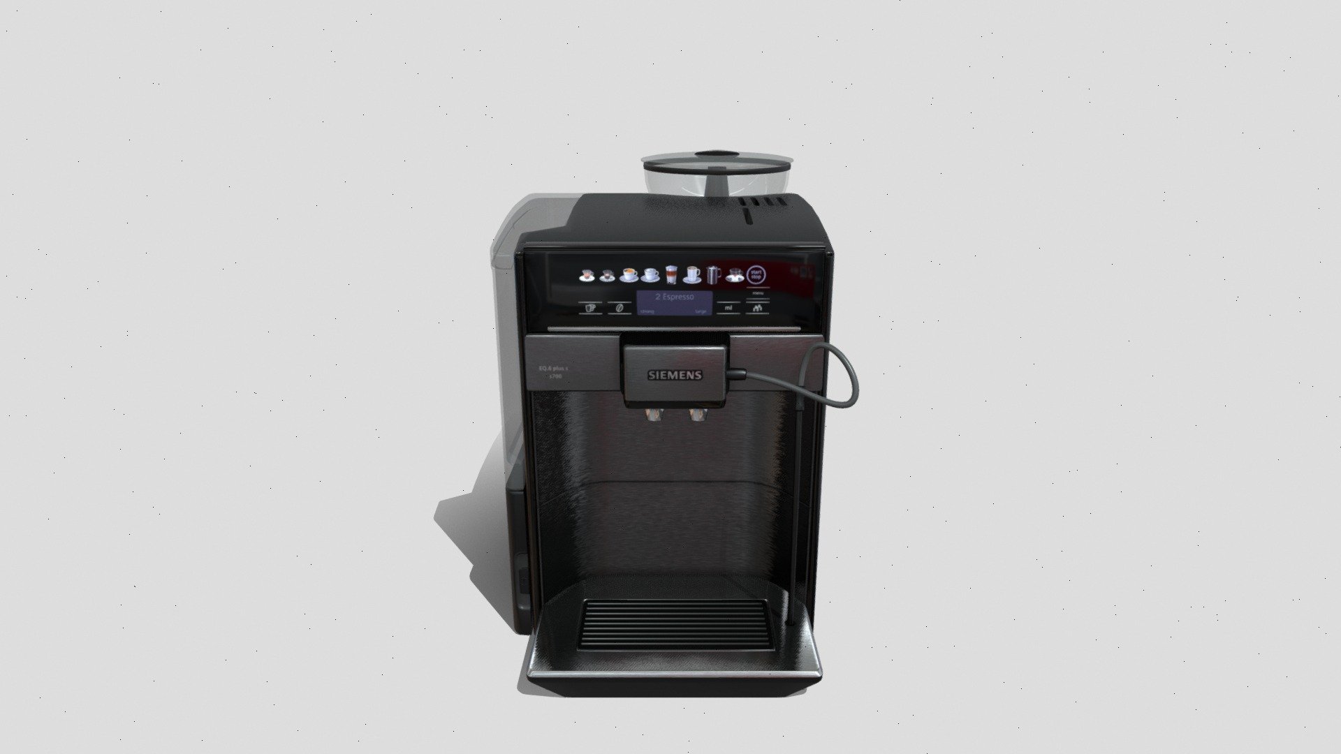Siemens Coffee machine 3D model by MarcelMakishi [936288f] Sketchfab