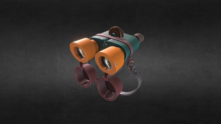 binoculars 3D Model