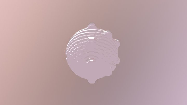 Pixelation Test 3D Model