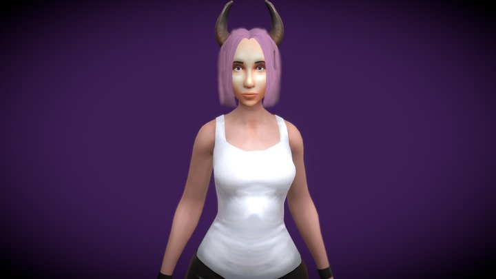 The Demoness 3D Model