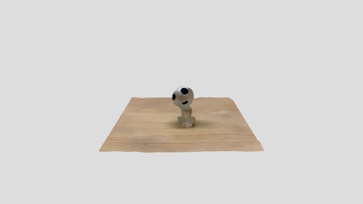 Forest Spirit Figurine 3D Model