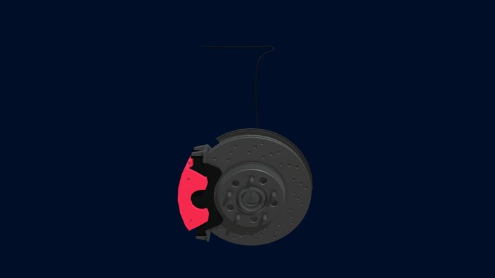 Freno De Disco 3D Model