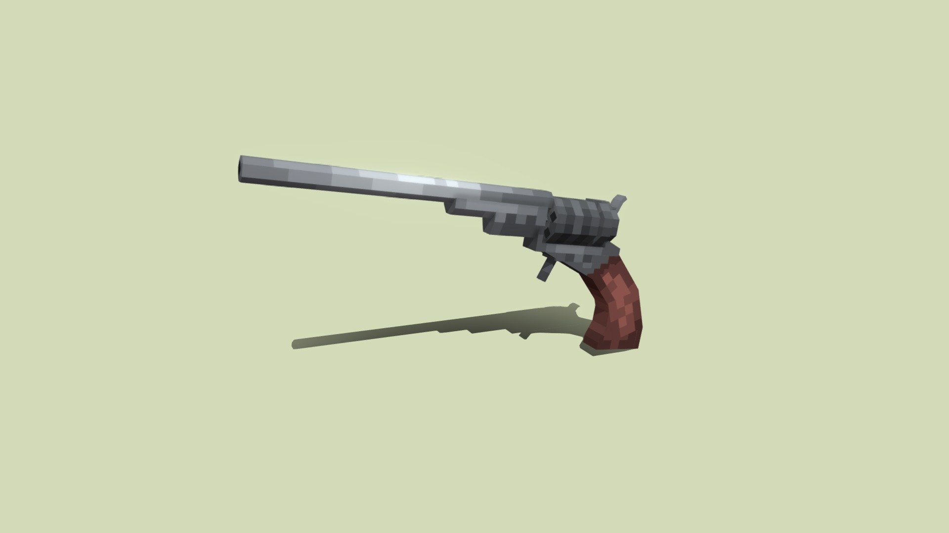 Colt Paterson 1836 3d Model By Bananvovan [9365741] Sketchfab