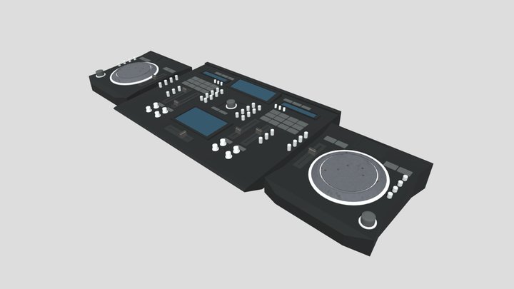 Turn Table 3D Model