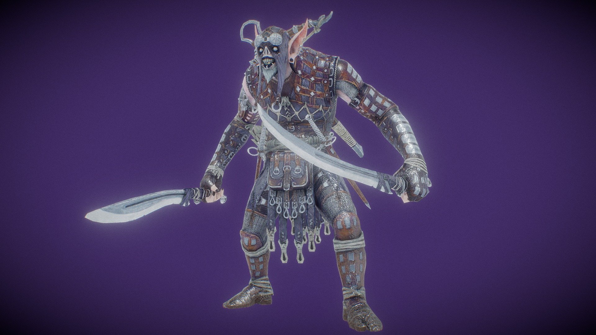 The Gray Orc - Buy Royalty Free 3D model by Luna Studio (@StudioLuna ...