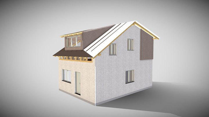 Dachflächen Fam. Gaulke 3D Model