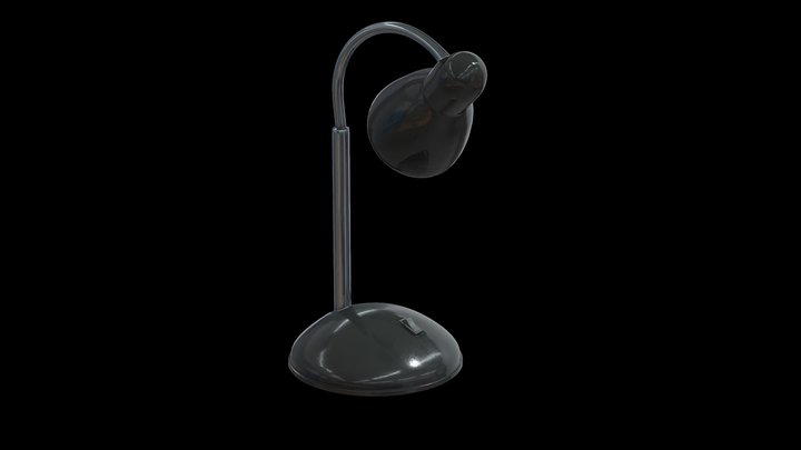 HP Simple Lamp 3D Model