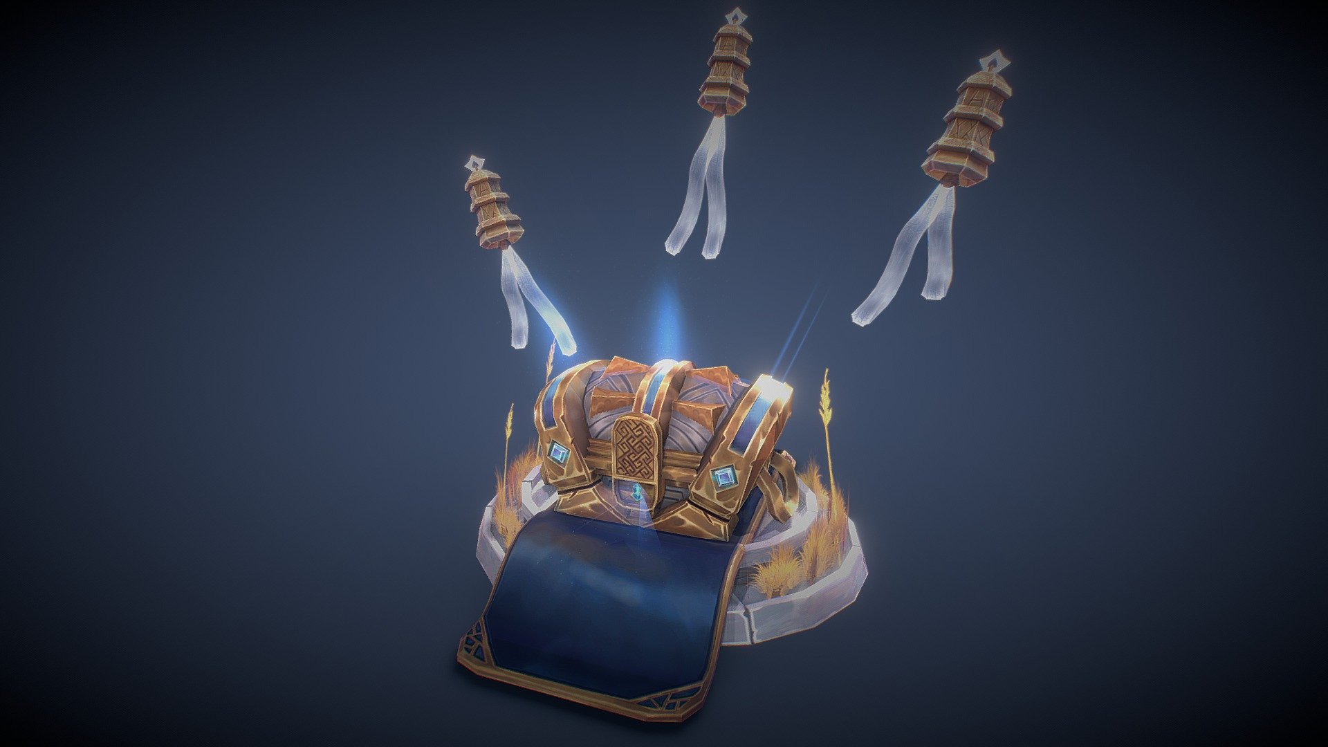 Bastion Chest 3D model by andrewmelfi [9369dab] Sketchfab