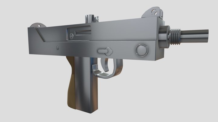 MAC-11 WIP Part 3 3D Model