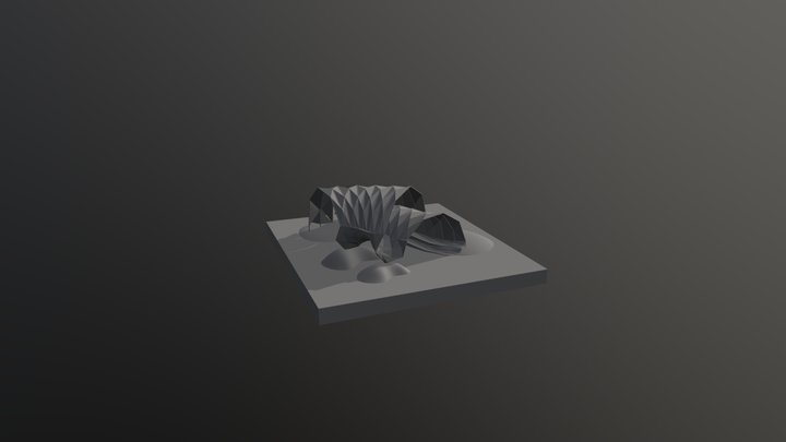 Digital Design Pavilion 3D Model