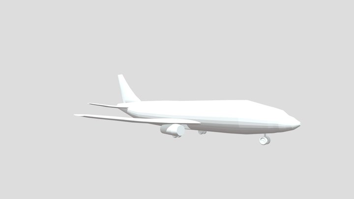 737-300 for Geofs (very WIP) (v.0.1) 3D Model
