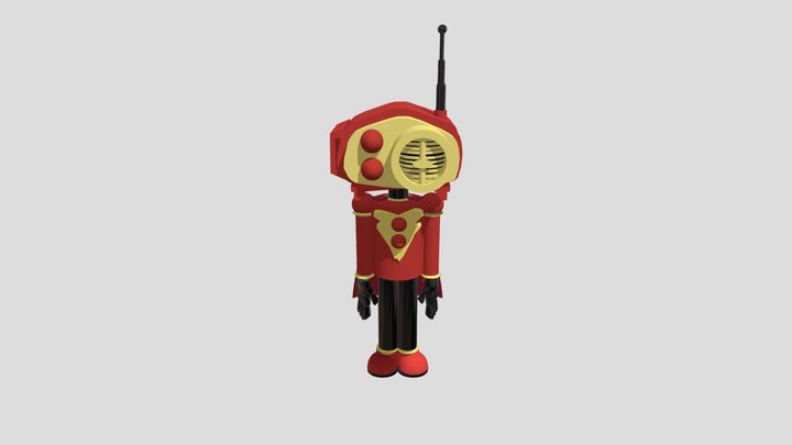 Fixed Radiohead Dave 3D Model