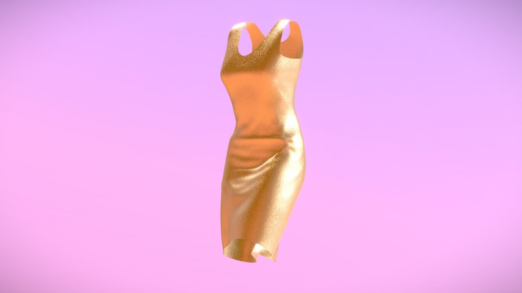 Gold Dress