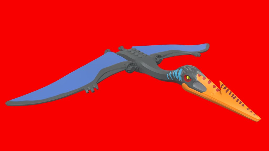 Custom LEGO JWR Quetzalcoatlus 2.0