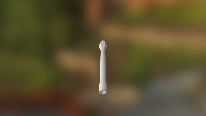Suction Cannula 3D Model