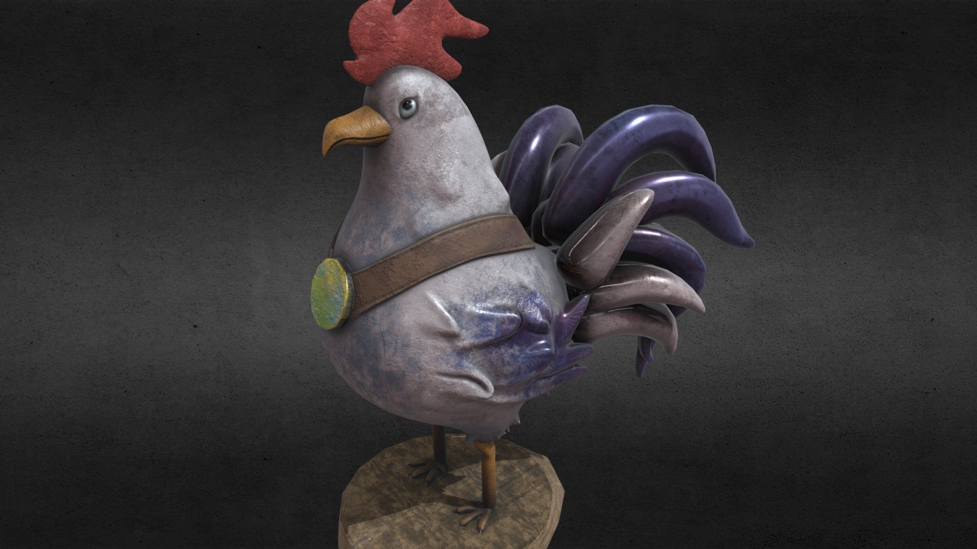 chicken_low - 3D model by bigflower (@coolflowerrrr) [936e52f] - Sketchfab