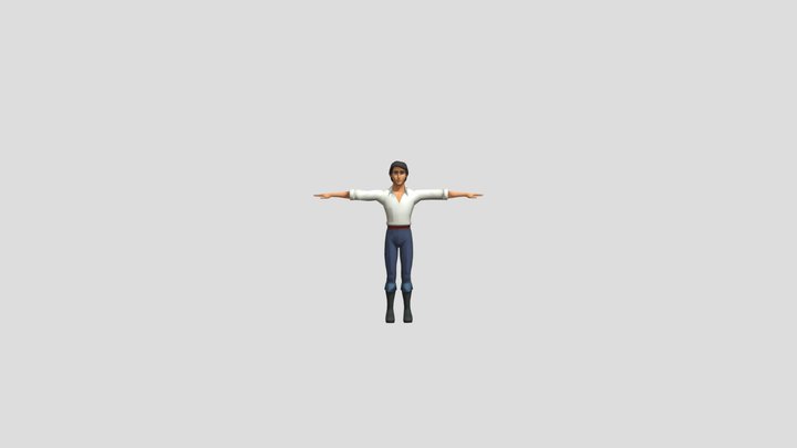 PRINCE ERIC ( 2D ) – Kostenloses 3D-Modell STL
