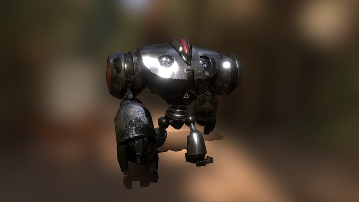 Brotherhood Soldier 3D Model