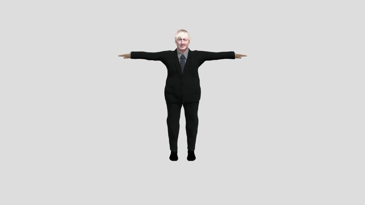 Boris Johnson 3D Model