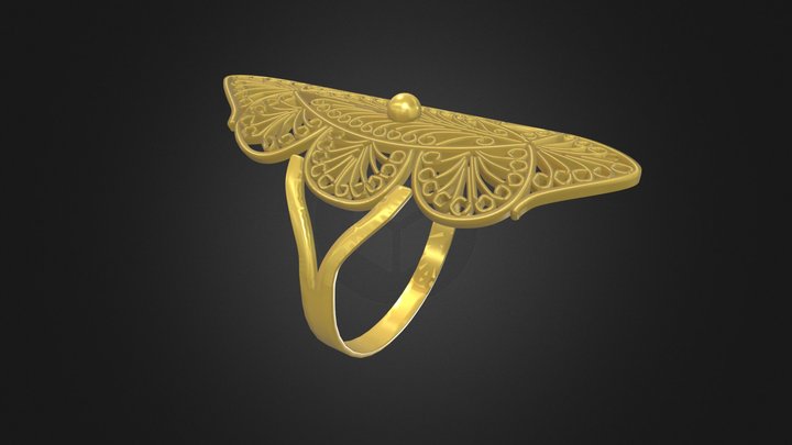 Pere za filigrani (fulwa) 3D Model