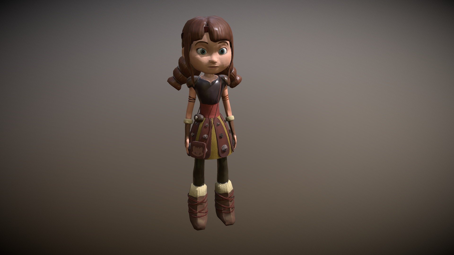 Zephyr Haddock HTTYD Full Character Model 3D model by snow_sprite