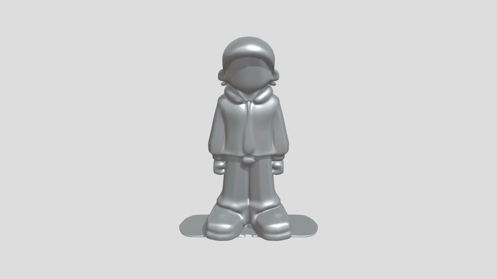 Cartoon character 3D Model
