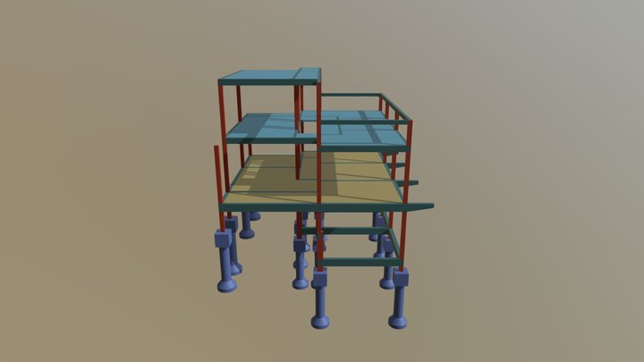 3d Wesli Casa Roça 3D Model