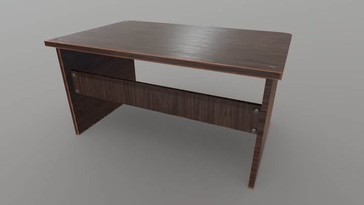 Old table 3D Model