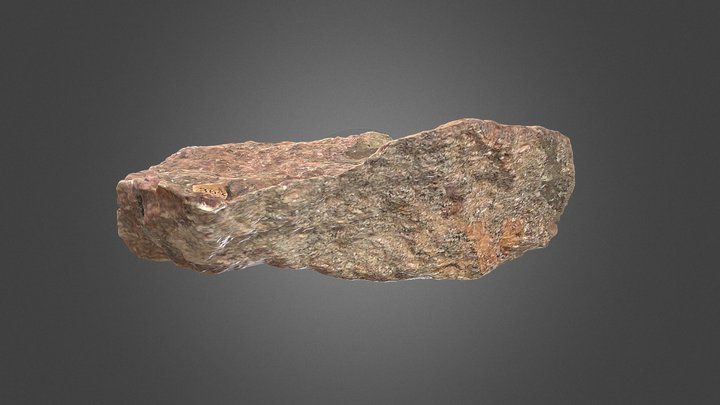 Natromontebrasite 3D Model