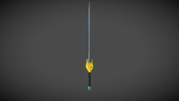 Owl Sword 3D Model