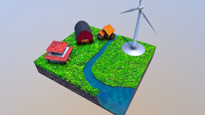 Fazenda 3D Model
