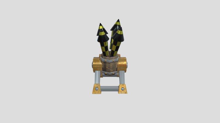 Air Defence (CLASH OF CLANS) 3D Model