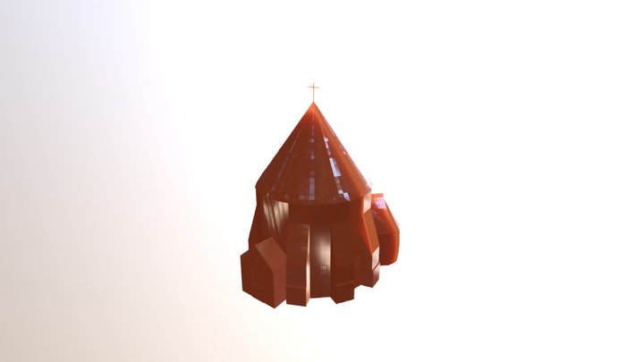 Chiesa Protestante 3D Model