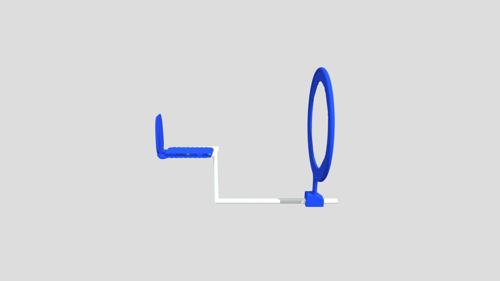 Radiograph Holder Blue — Sketchfab embed 3D viewer