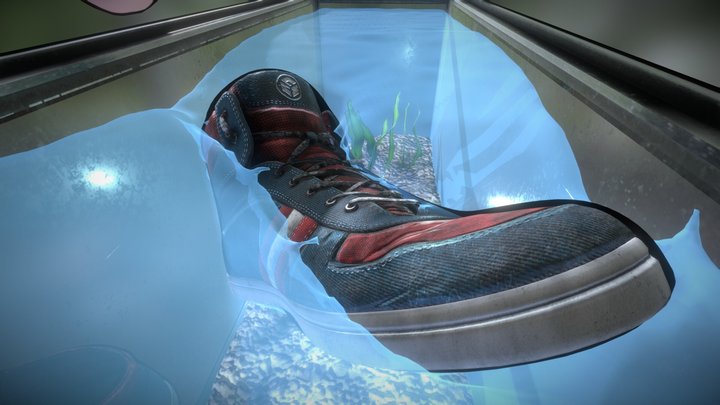 Smelly sneakers 3D Model