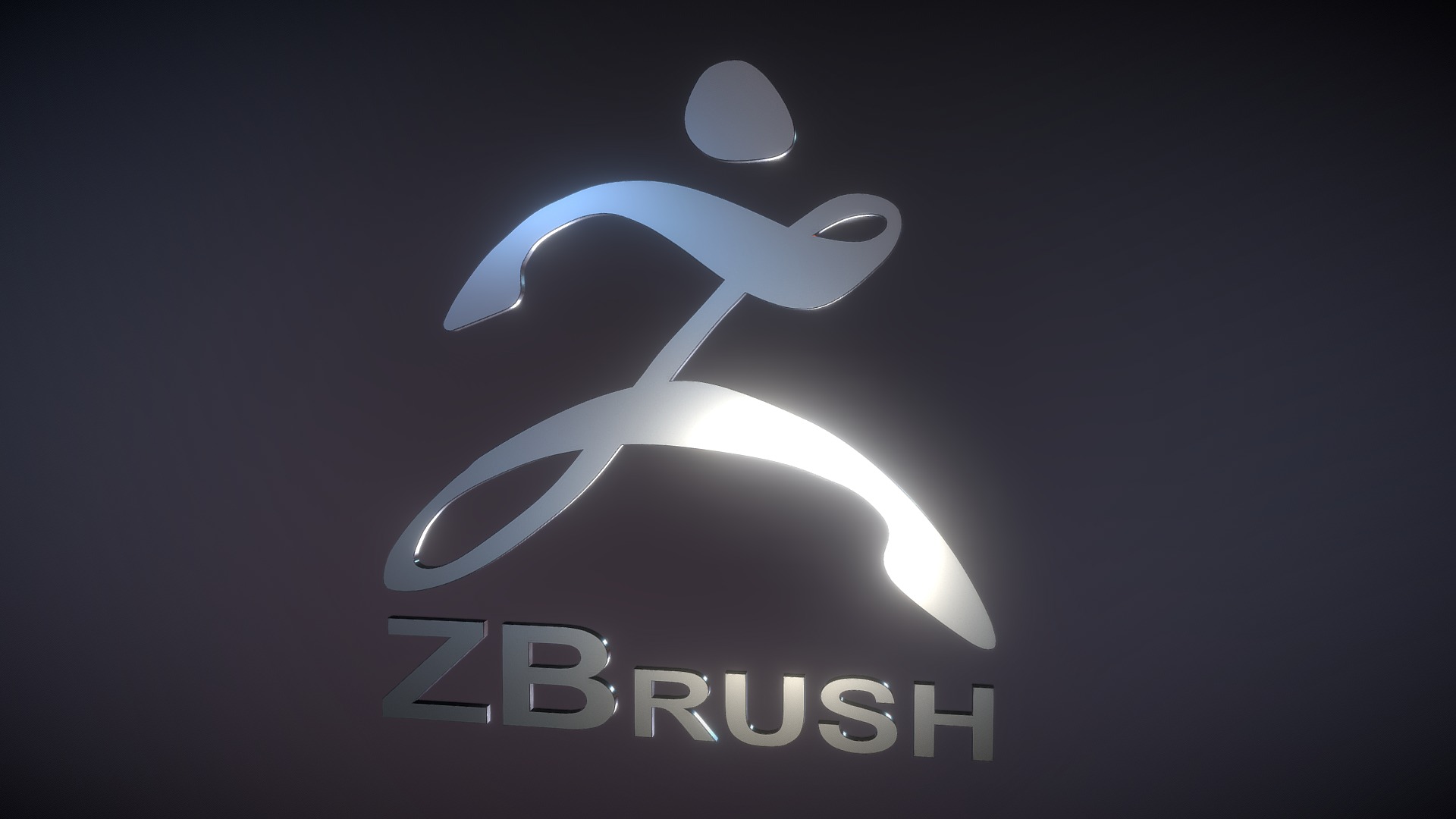 logo en zbrush