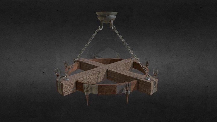 Hanging Lamp 3D Model