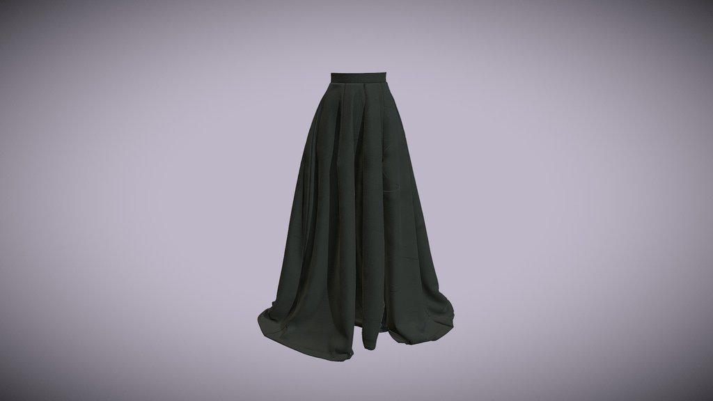 Riding skirt (1907) - a digital reconstruction
