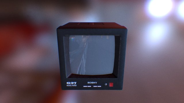 security monitor 3D Model