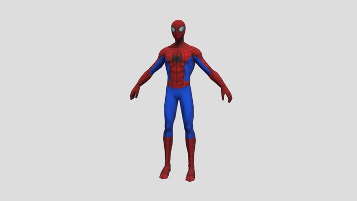 Marvels Future Fight - Spider- Man 3D Model