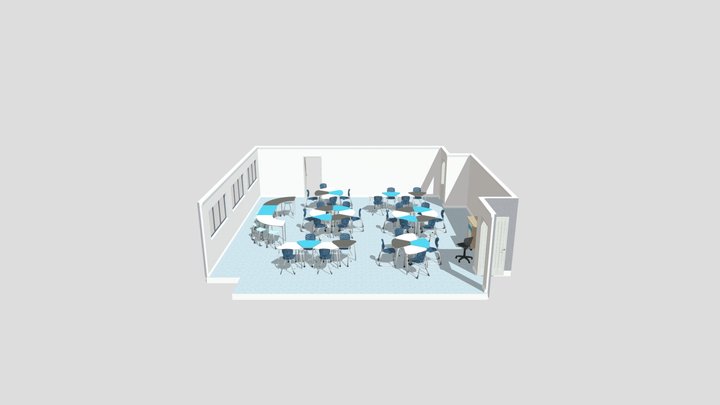 Benenden Guangzhou - Activity Room 3D Model