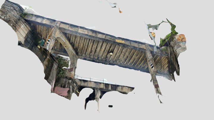 Race Street Under MLK Busway 3D Model