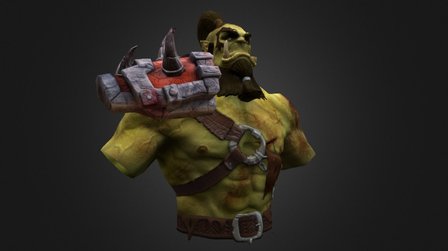 Orc / Low-Poly 3D Model