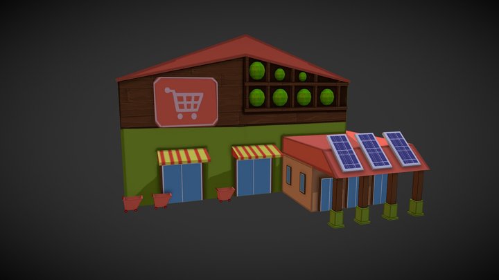 Supermercado 3D Model
