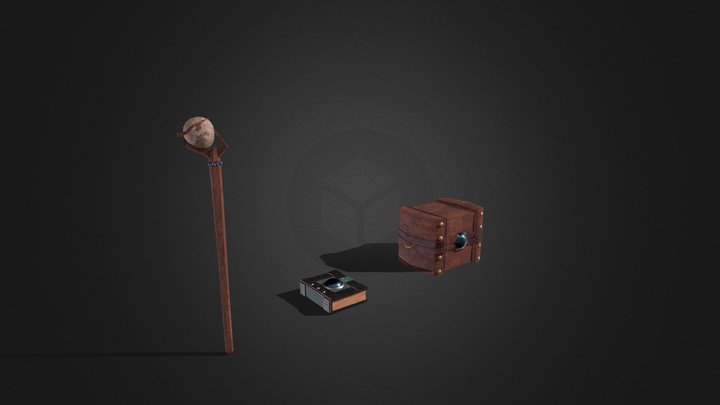Fantasy Props 3D Model