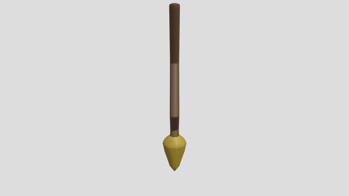 Magical Broom 3D Model